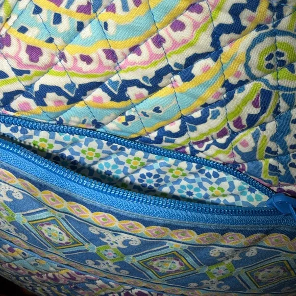 Vera Bradley Blue Paisley Women's Racket Bag - Picture 3 of 6